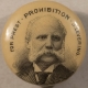 New Store Items 1904 PARKER-DAVIS 1 1/4″ BOW JUGATE CAMPAIGN BUTTON W/ W&H BACKPAPER, MINT!