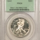 Half Dollars 1946-D WALKING LIBERTY HALF DOLLAR – PCGS MS-65, OLD GREEN HOLDER, FRESH & PQ!