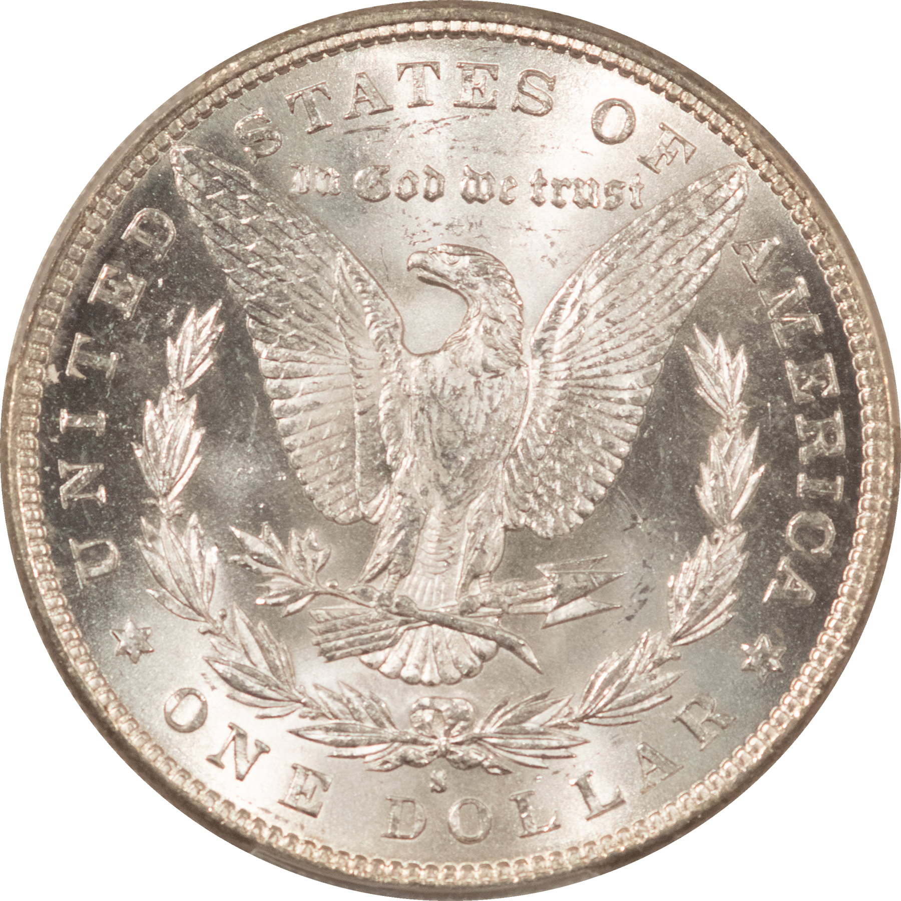 Dollars 1888-S $1 MORGAN DOLLAR – PCGS MS-64, PREMIUM QUALITY BLAZER! Dollars 1888-S $1 MORGAN DOLLAR – PCGS MS-64, PREMIUM QUALITY BLAZER!