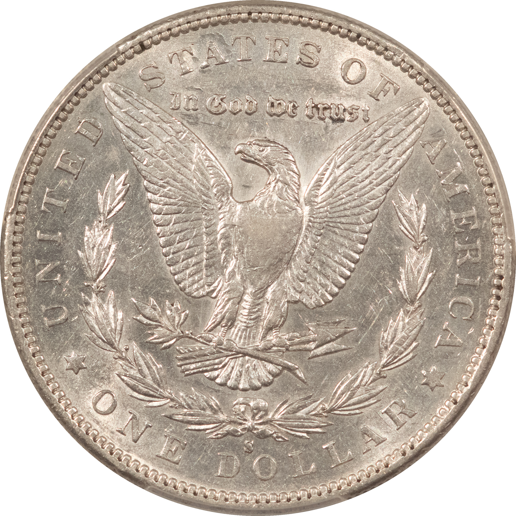 Dollars 1892-S $1 MORGAN DOLLAR – PCGS AU-53, VERY TOUGH DATE, NICE & WHITE! Dollars 1892-S $1 MORGAN DOLLAR – PCGS AU-53, VERY TOUGH DATE, NICE & WHITE!