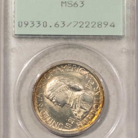 Early Commems 1921 MISSOURI COMMEMORATIVE HALF DOLLAR – PCGS MS-63, PQ! LOOKS GEM! RATTLER!