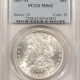 Dollars 1921 $1 PEACE DOLLAR, HIGH RELIEF – PCGS MS-63 BLAST WHITE & CHOICE