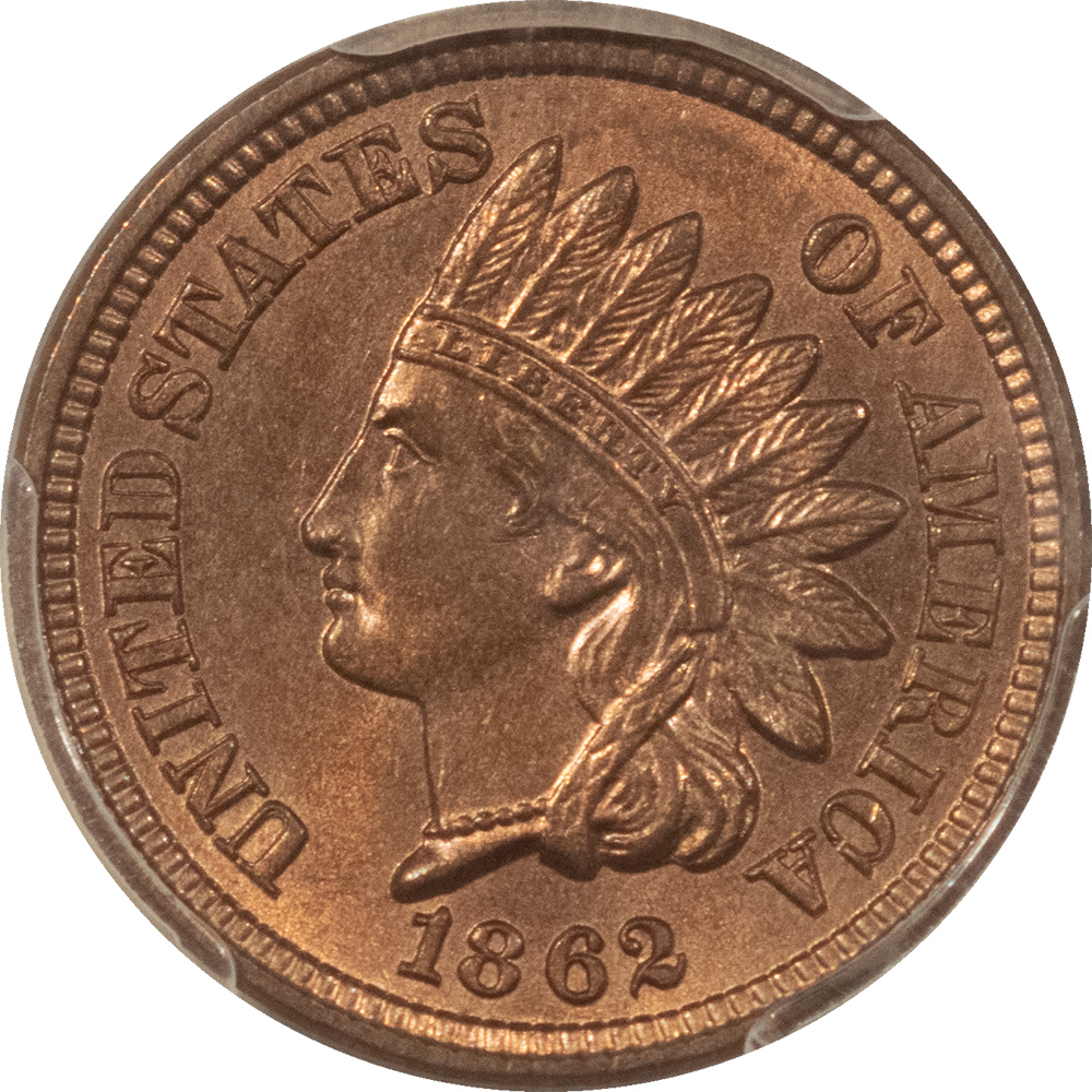 CAC Approved Coins 1862 INDIAN CENT – PCGS MS-64, CAC; FRESH, ORIGINAL MARK-FREE GEM GREAT SURFACES CAC Approved Coins 1862 INDIAN CENT – PCGS MS-64, CAC; FRESH, ORIGINAL MARK-FREE GEM GREAT SURFACES