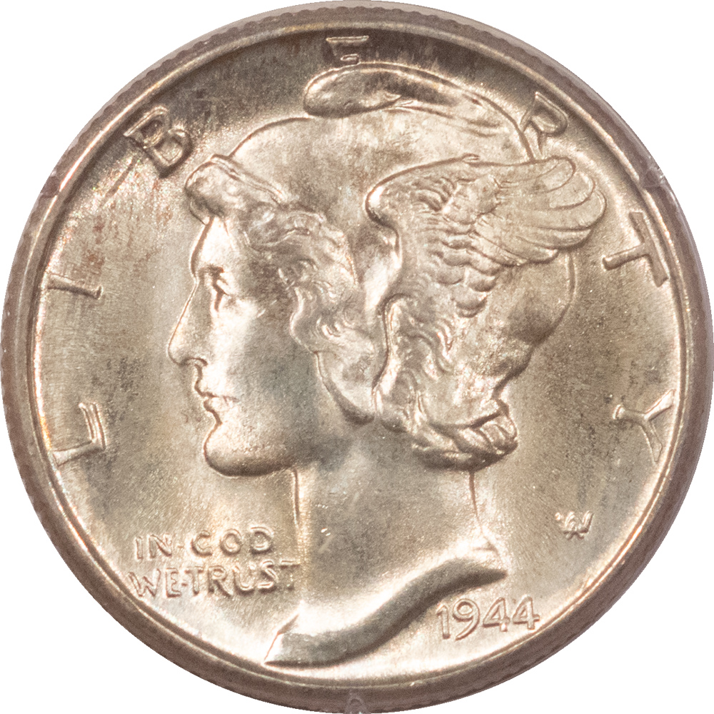 Dimes 1944-D MERCURY DIME – PCGS MS-65 FB, RATTLER, FRESH, PQ & LOOKS MS-67 TO US! Dimes 1944-D MERCURY DIME – PCGS MS-65 FB, RATTLER, FRESH, PQ & LOOKS MS-67 TO US!
