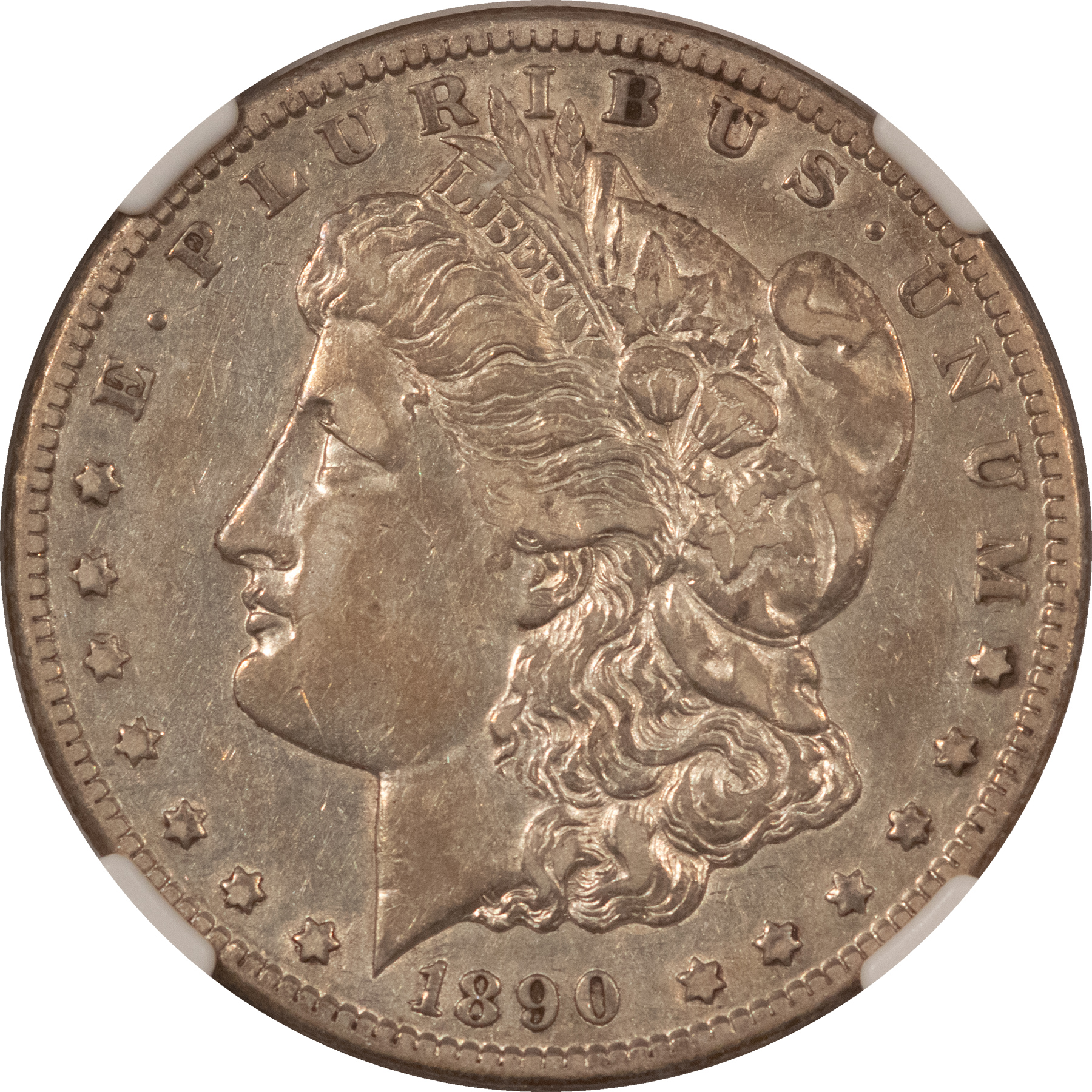 Dollars 1890-CC $1 MORGAN DOLLAR – NGC XF-45, CARSON CITY! Dollars 1890-CC $1 MORGAN DOLLAR – NGC XF-45, CARSON CITY!