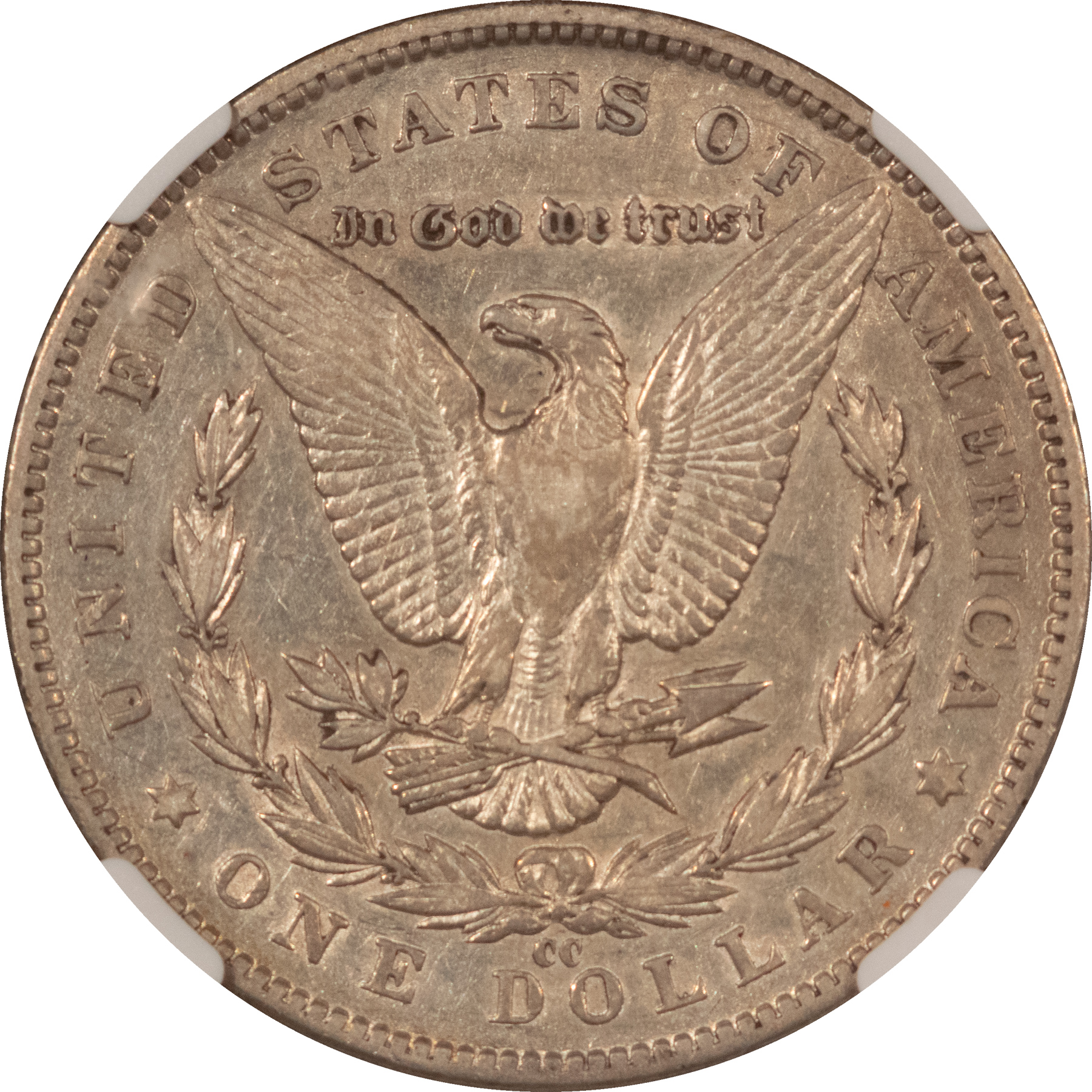 Dollars 1890-CC $1 MORGAN DOLLAR – NGC XF-45, CARSON CITY! Dollars 1890-CC $1 MORGAN DOLLAR – NGC XF-45, CARSON CITY!
