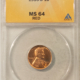 Lincoln Cents (Wheat) 1924-D LINCOLN CENT – PCGS F-12