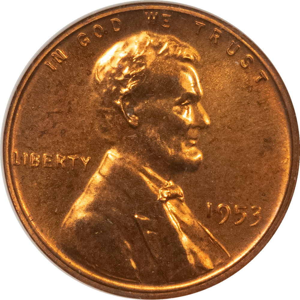 Lincoln Cents (Wheat) 1953 PROOF LINCOLN CENT – ANACS PF-64 RB, OLD SOAPBOX! Lincoln Cents (Wheat) 1953 PROOF LINCOLN CENT – ANACS PF-64 RB, OLD SOAPBOX!