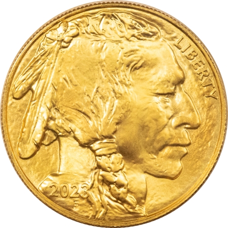 American Gold Eagles, Buffaloes, & Liberty Series 2023 $50 AMERICAN GOLD BUFFALO, 1 OZ .9999 – GEM UNCIRCULATED!