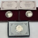 Modern Commems 1986-S STATUE OF LIBERTY COMMEM 3 COIN LOT, PROOF SILVER $1, BU/PR 50c GEM, OGP Modern Commems 1986-S STATUE OF LIBERTY COMMEM 3 COIN LOT, PROOF SILVER $1, BU/PR 50c GEM, OGP