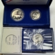 Modern Commems 1982 SILVER PROOF/BU WASHINGTON SILVER COMMEM HALF DOLLAR 3 COIN LOT GEM W/ OGP!