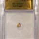 $2.50 1909 $2.50 INDIAN GOLD QUARTER EAGLE – PCGS XF-45