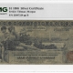 Large Gold Certificates 1907 $10 GOLD CERTIFICATE, FR#1167 VERNON/TREAT – PMG VF-25 Large Gold Certificates 1907 $10 GOLD CERTIFICATE, FR#1167 VERNON/TREAT – PMG VF-25
