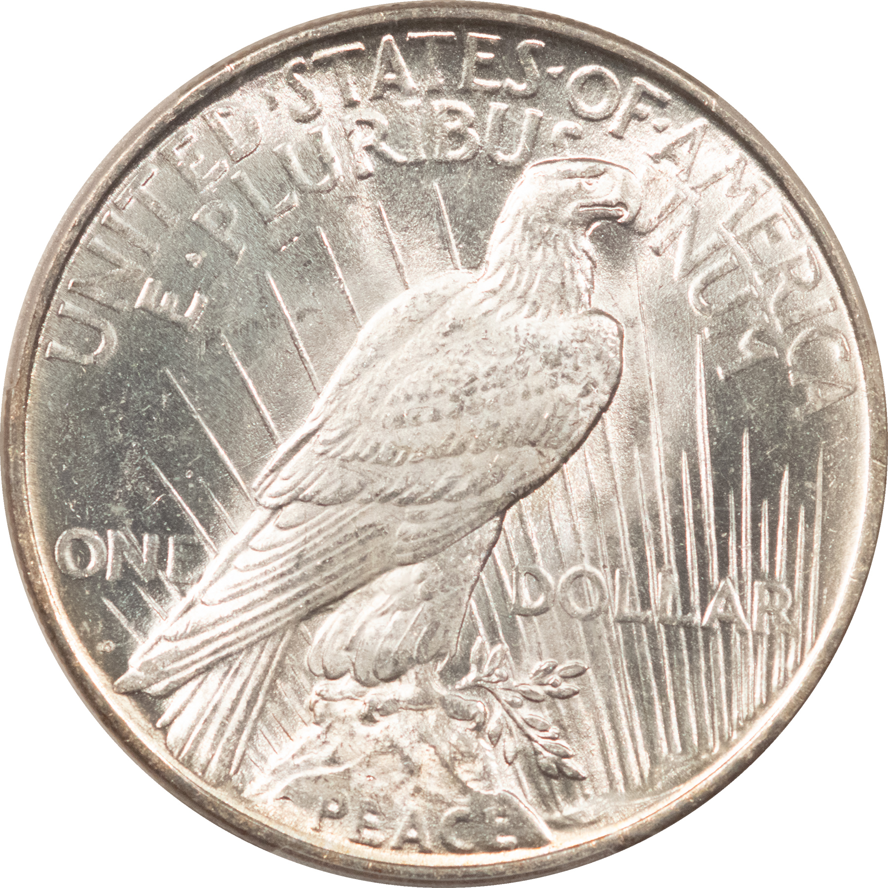 Dollars 1922-D $1 PEACE DOLLAR – PCGS MS-64 Dollars 1922-D $1 PEACE DOLLAR – PCGS MS-64