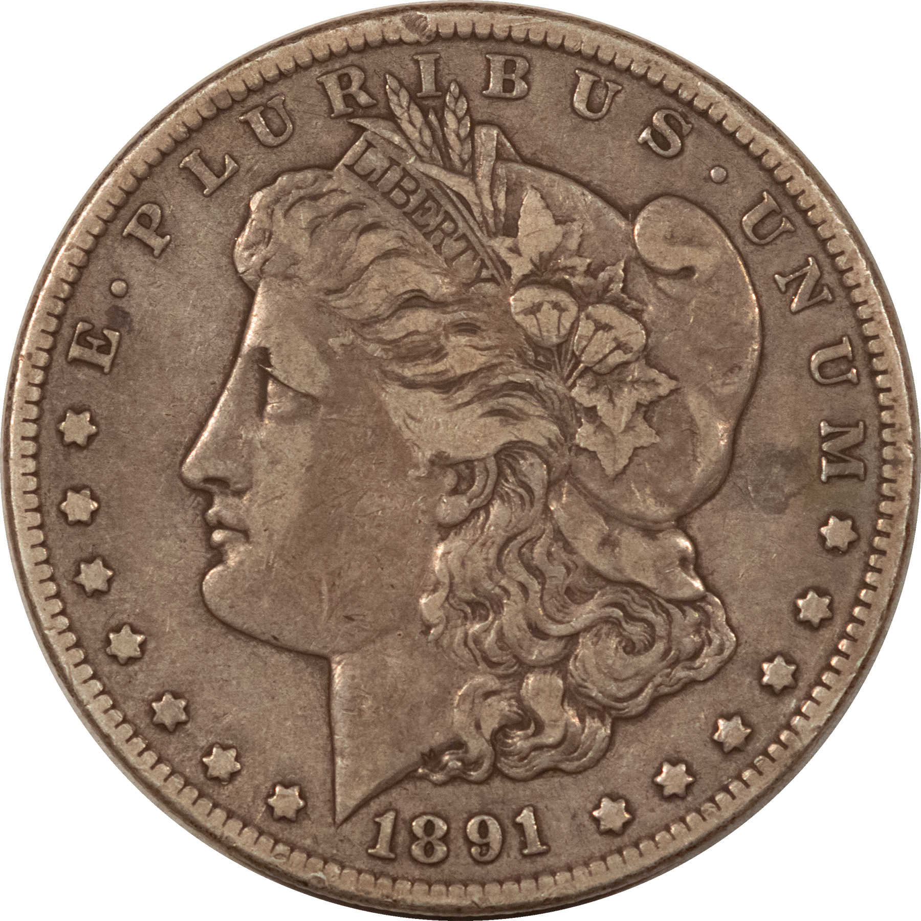 Dollars 1891-CC $1 MORGAN DOLLAR – HIGH GRADE CIRCULATED EXAMPLE! CARSON CITY! Dollars 1891-CC $1 MORGAN DOLLAR – HIGH GRADE CIRCULATED EXAMPLE! CARSON CITY!