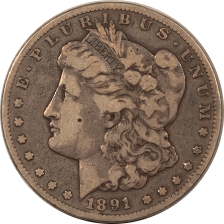 Dollars 1891-CC $1 MORGAN DOLLAR – PLEASING CIRCULATED EXAMPLE! CARSON CITY!