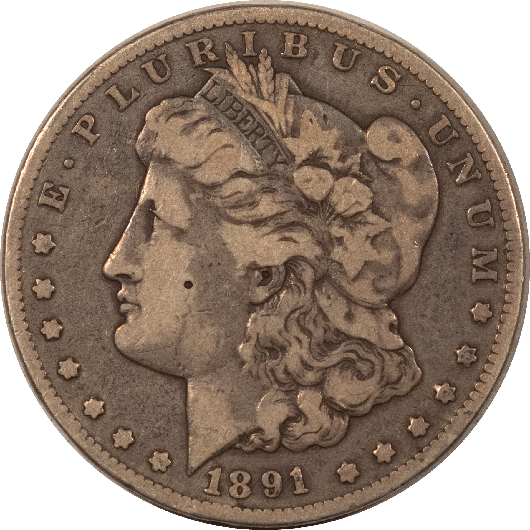 Dollars 1891-CC $1 MORGAN DOLLAR – PLEASING CIRCULATED EXAMPLE! CARSON CITY! Dollars 1891-CC $1 MORGAN DOLLAR – PLEASING CIRCULATED EXAMPLE! CARSON CITY!