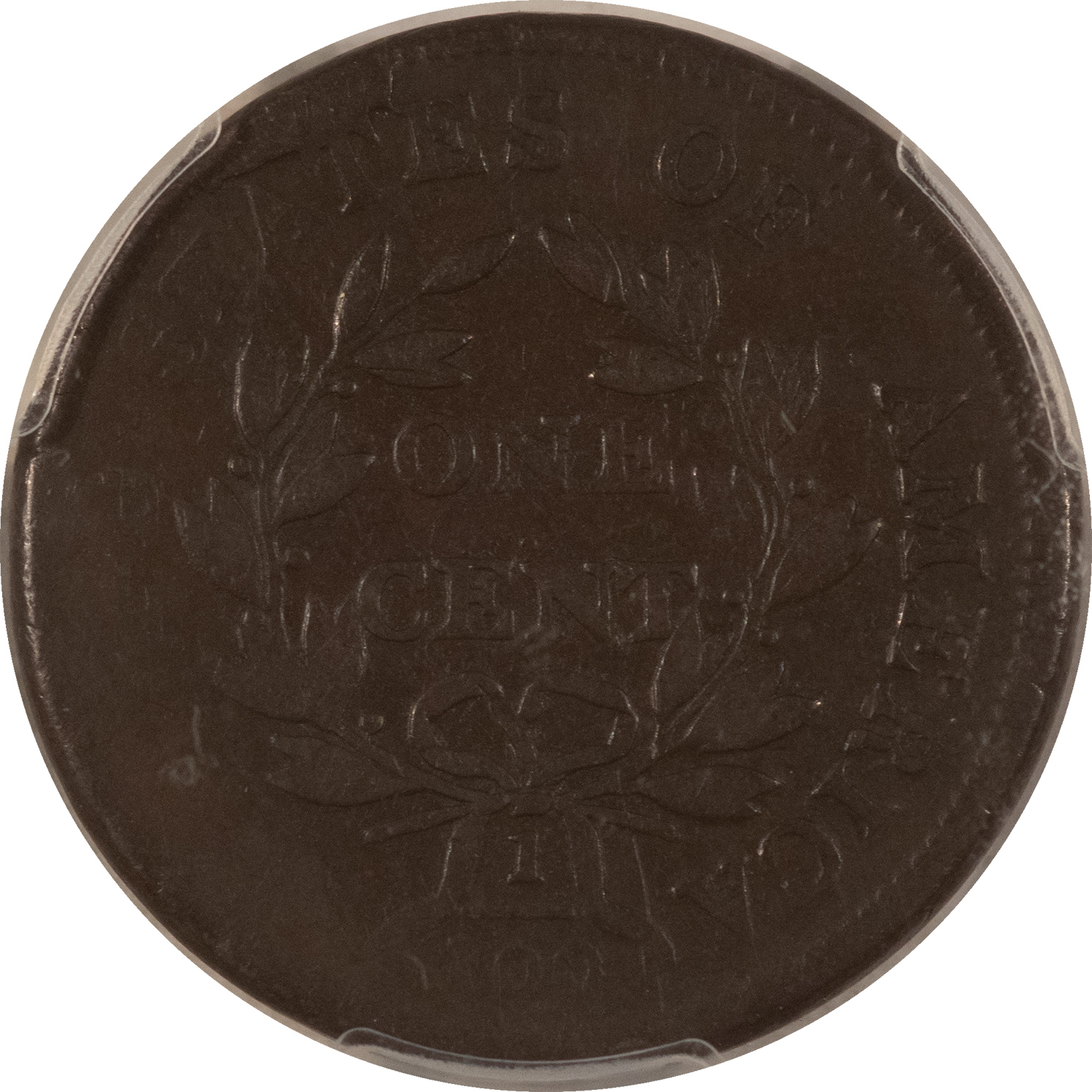 Draped Bust Large Cents 1802 DRAPED BUST LARGE CENT S-232 – PCGS F-12, REVERSE CUD! Draped Bust Large Cents 1802 DRAPED BUST LARGE CENT S-232 – PCGS F-12, REVERSE CUD!