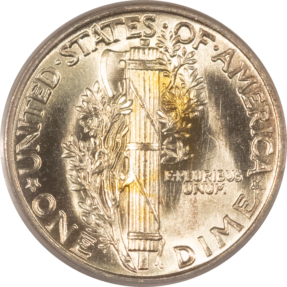 Dimes 1942 MERCURY DIME – PCGS MS-66, PRETTY! Dimes 1942 MERCURY DIME – PCGS MS-66, PRETTY!