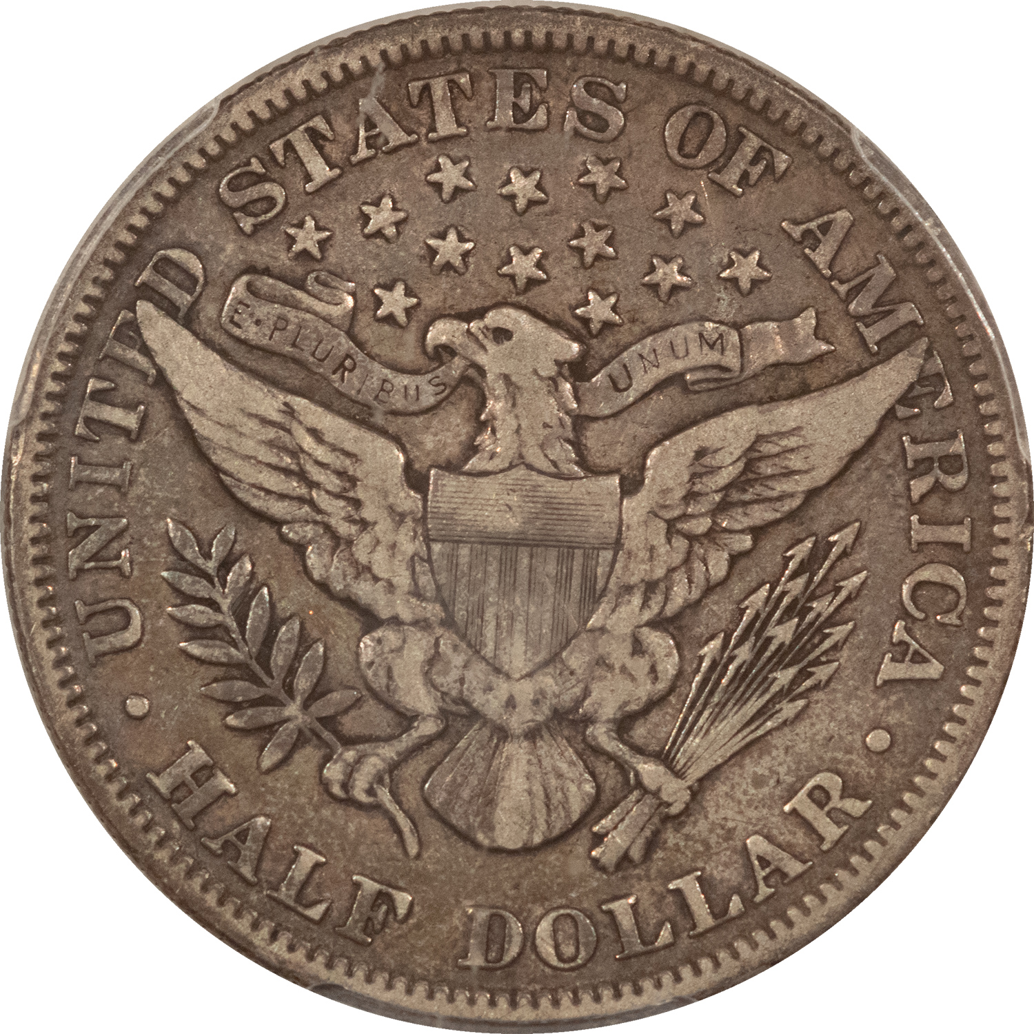 Barber Halves 1899 BARBER HALF DOLLAR – PCGS VF-30, PERFECT CIRC! Barber Halves 1899 BARBER HALF DOLLAR – PCGS VF-30, PERFECT CIRC!