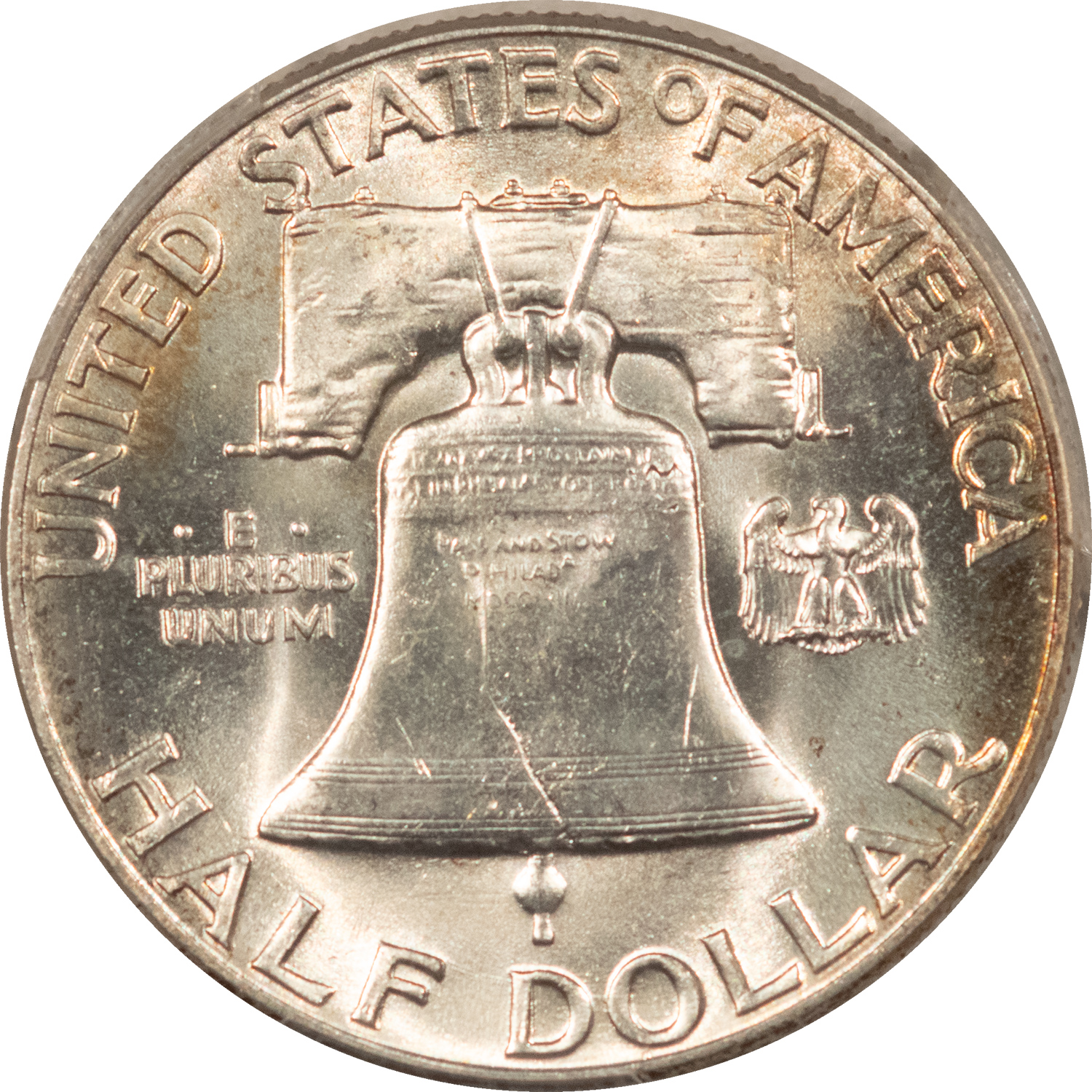 Franklin Halves 1949 FRANKLIN HALF DOLLAR – PCGS MS-65 FBL, PRETTY GEM! Franklin Halves 1949 FRANKLIN HALF DOLLAR – PCGS MS-65 FBL, PRETTY GEM!