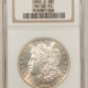 Morgan Dollars 1894-S MORGAN DOLLAR PCGS MS-63, FRESH WHITE, CHOICE & PREMIUM QUALITY! Morgan Dollars 1894-S MORGAN DOLLAR PCGS MS-63, FRESH WHITE, CHOICE & PREMIUM QUALITY!