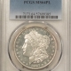 Dollars 1886 $1 MORGAN DOLLAR – PCGS MS-63, 2 PIECE OLD GREEN HOLDER, PREMIUM QUALITY!