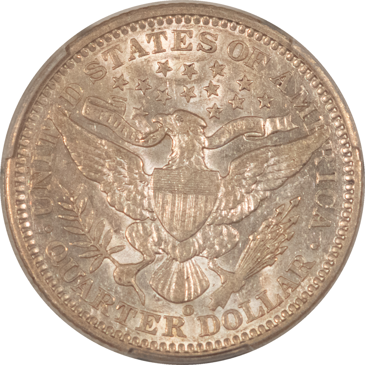 Barber Quarters 1905-O BARBER QUARTER – PCGS AU-53 Barber Quarters 1905-O BARBER QUARTER – PCGS AU-53