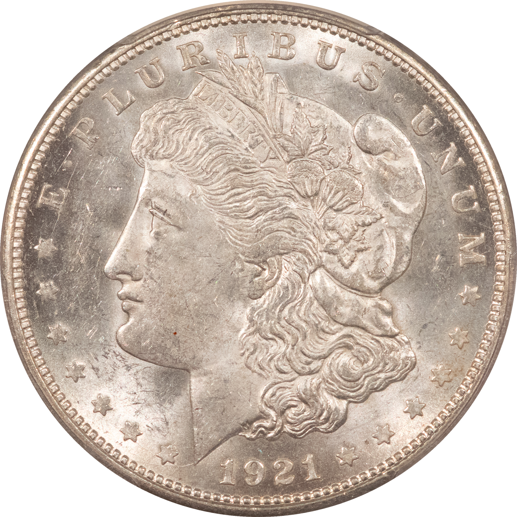 Dollars 1921-D $1 MORGAN DOLLAR – PCGS MS-63 BLAST WHITE & CHOICE! Dollars 1921-D $1 MORGAN DOLLAR – PCGS MS-63 BLAST WHITE & CHOICE!