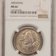 Early Commems 1936 ARKANSAS COMMEMORATIVE HALF DOLLAR – NGC MS-65 Early Commems 1936 ARKANSAS COMMEMORATIVE HALF DOLLAR – NGC MS-65