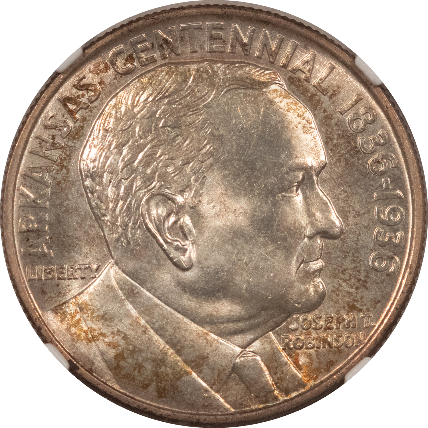 Early Commems 1936 ROBINSON COMMEMORATIVE HALF DOLLAR – NGC MS-66, FRESH & PREMIUM QUALITY! Early Commems 1936 ROBINSON COMMEMORATIVE HALF DOLLAR – NGC MS-66, FRESH & PREMIUM QUALITY!