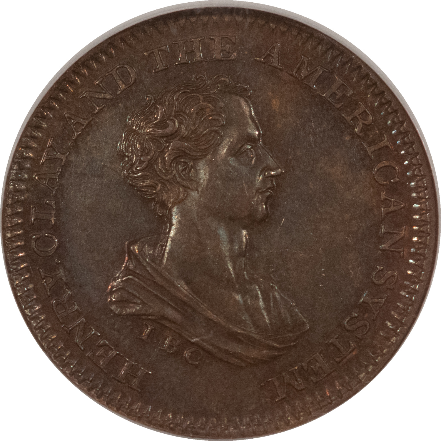 Exonumia (1840) HT-79 HENRY CLAY TOKEN – NGC MS-62 BN, PRE CAMPAIGN TOKEN, SCARCE! Exonumia (1840) HT-79 HENRY CLAY TOKEN – NGC MS-62 BN, PRE CAMPAIGN TOKEN, SCARCE!
