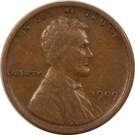 Lincoln Cents (Wheat) 1909-S LINCOLN CENT – HIGH GRADE CIRCULATED EXAMPLE!