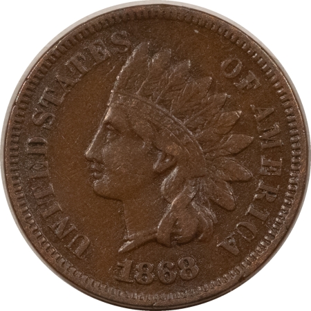 Indian 1868 INDIAN CENT – HIGH GRADE CIRCULATED EXAMPLE!