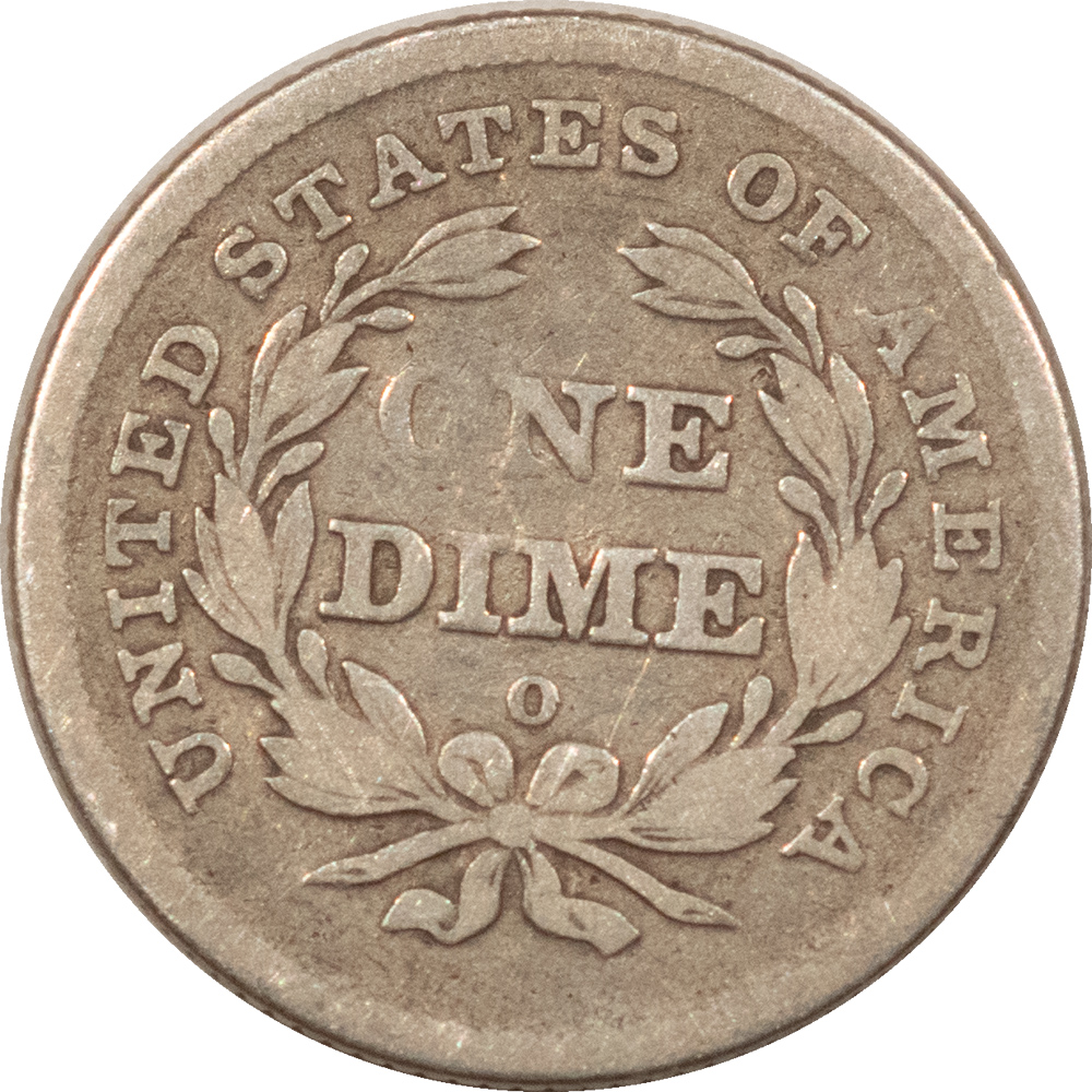 Dimes 1839-O SEATED LIBERTY DIME – PLEASING CIRCULATED EXAMPLE! Dimes 1839-O SEATED LIBERTY DIME – PLEASING CIRCULATED EXAMPLE!