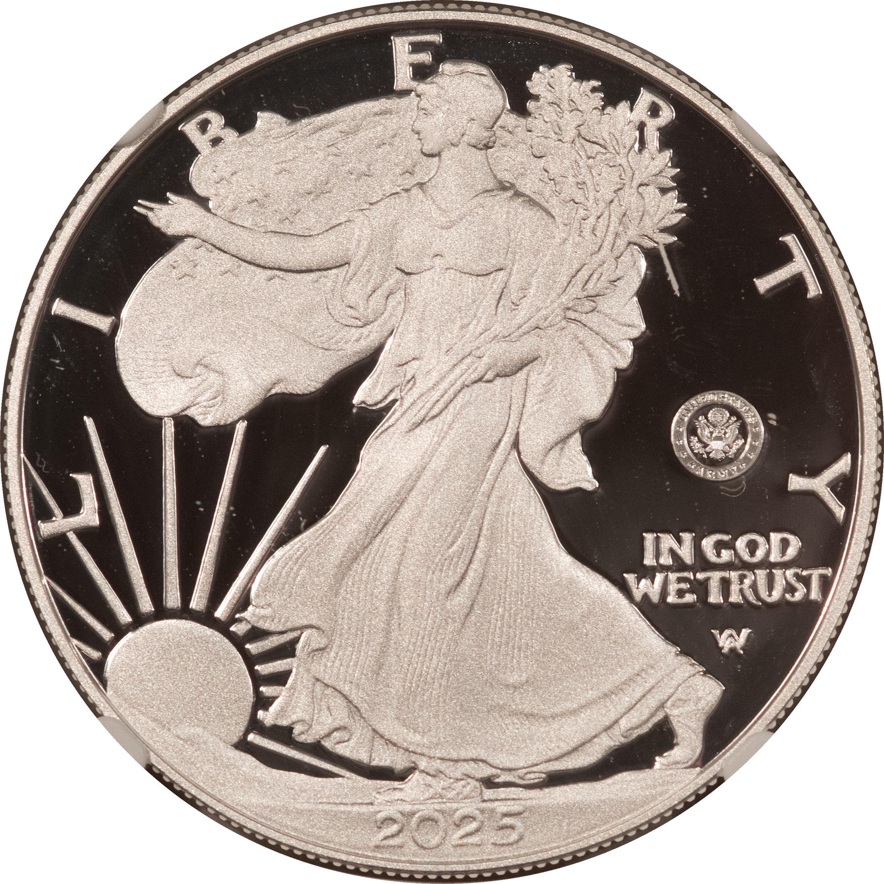 American Silver Eagles 2025-W $1 AMERICAN SILVER EAGLE 1 OZ .999 US ARMY 250TH ANN PRIVY NGC PF-70 UCAM American Silver Eagles 2025-W $1 AMERICAN SILVER EAGLE 1 OZ .999 US ARMY 250TH ANN PRIVY NGC PF-70 UCAM