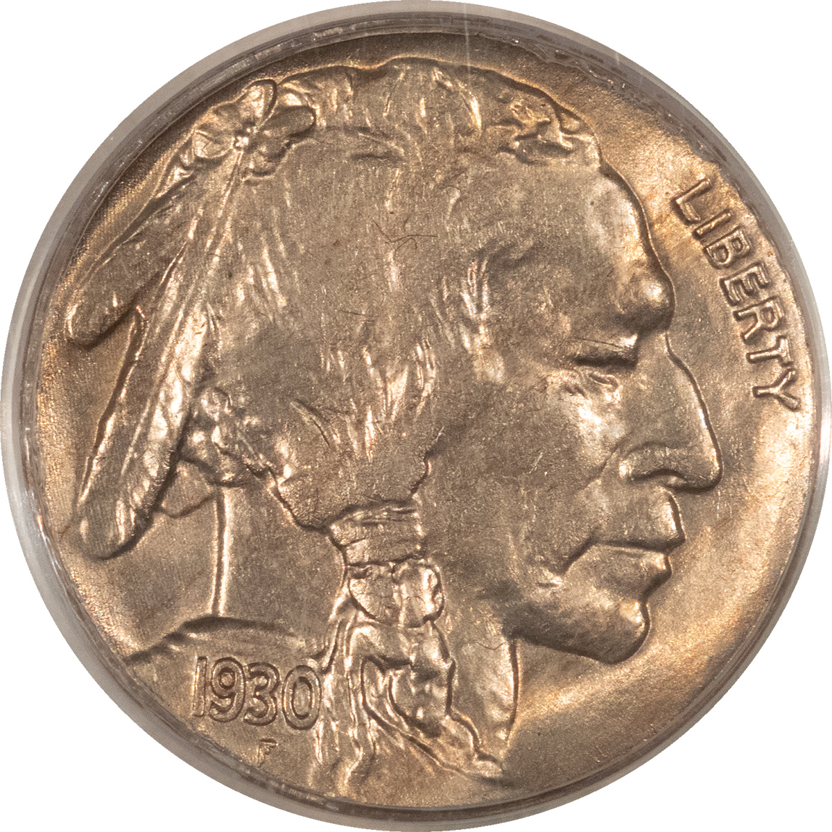 Buffalo Nickels 1930 BUFFALO NICKEL – PCGS MS-64, OLD GREEN HOLDER, PREMIUM QUALITY! Buffalo Nickels 1930 BUFFALO NICKEL – PCGS MS-64, OLD GREEN HOLDER, PREMIUM QUALITY!
