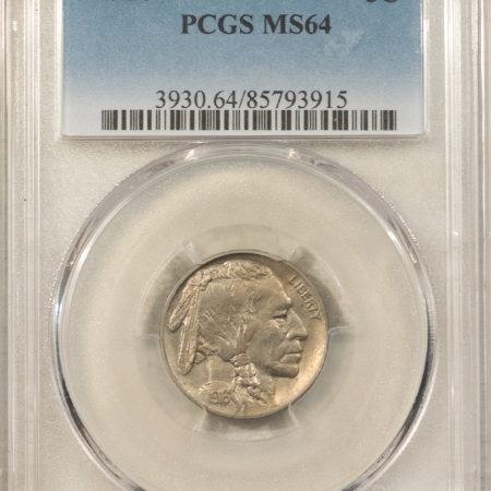 Buffalo Nickels 1916 BUFFALO NICKEL – PCGS MS-64 NICE ORIGINAL