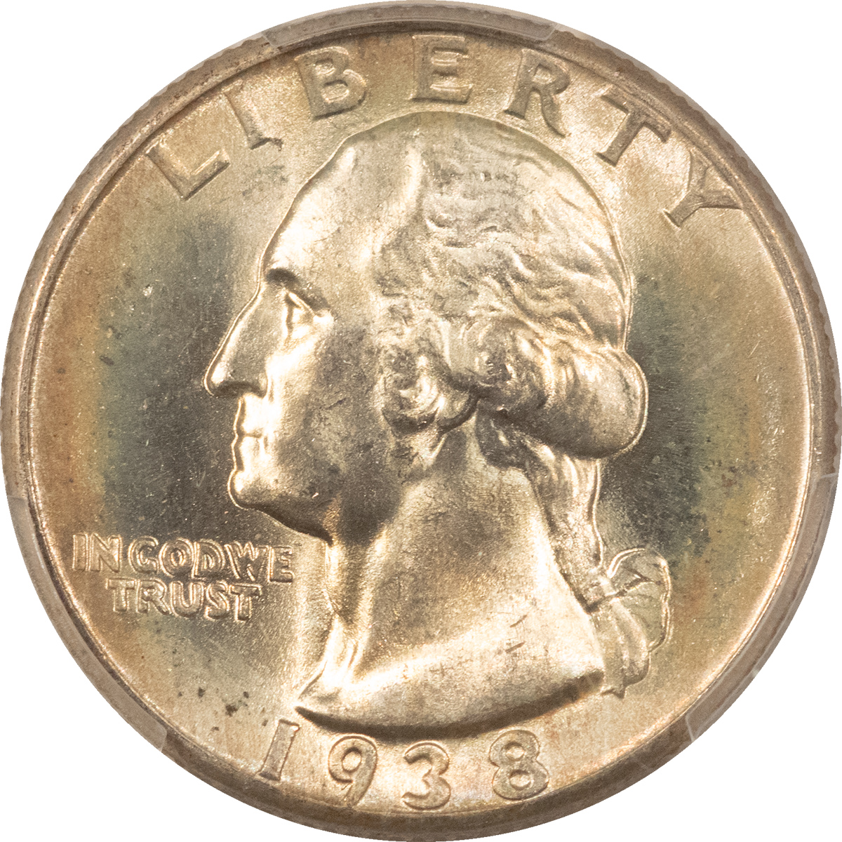 New Certified Coins 1938 WASHINGTON QUARTER – PCGS MS-65 New Certified Coins 1938 WASHINGTON QUARTER – PCGS MS-65