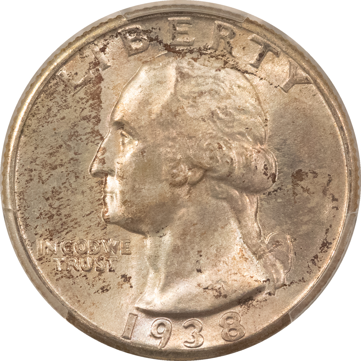 New Certified Coins 1938 WASHINGTON QUARTER – PCGS MS-65 ORIGINAL FRESH GEM! New Certified Coins 1938 WASHINGTON QUARTER – PCGS MS-65 ORIGINAL FRESH GEM!