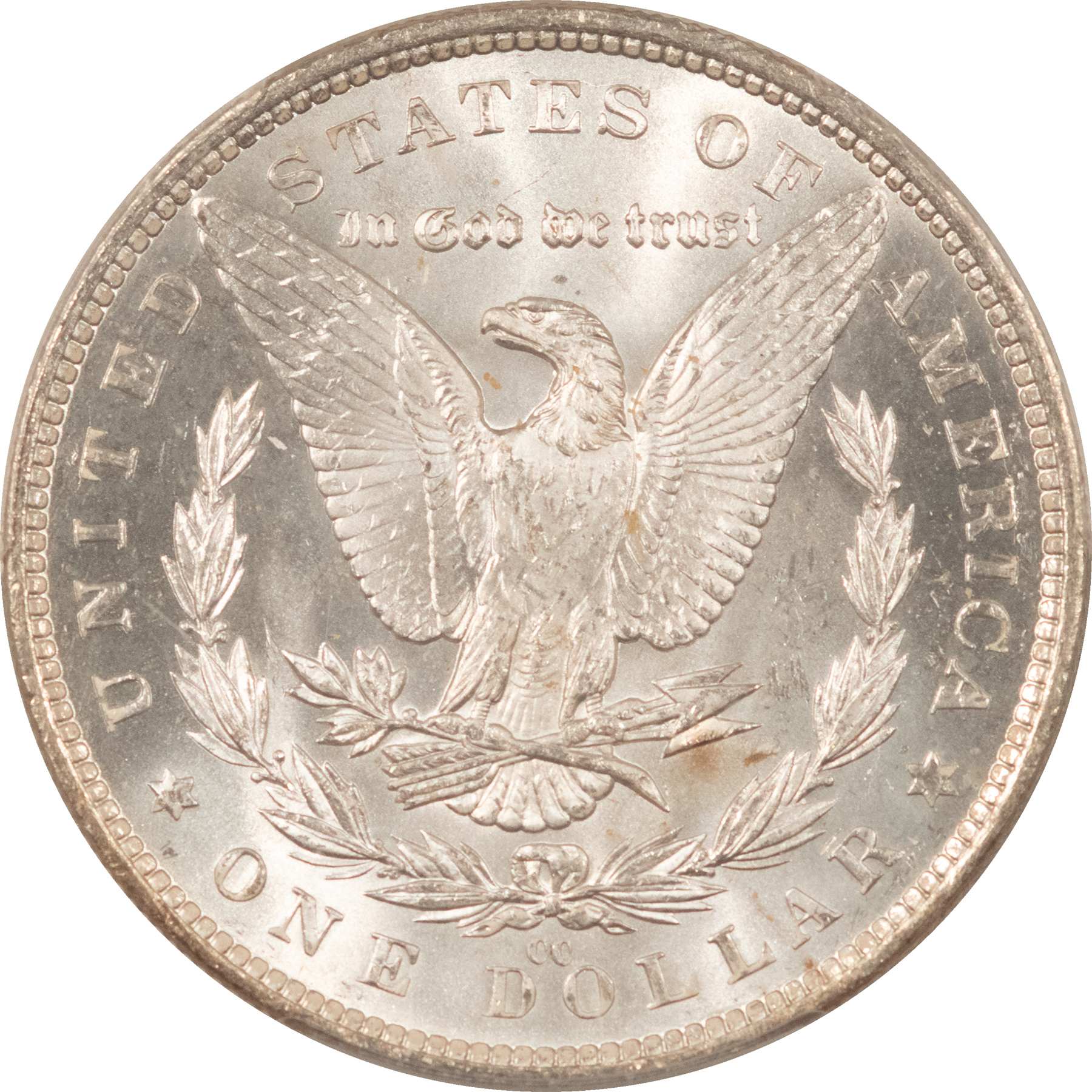 Dollars 1882-CC $1 MORGAN DOLLAR – PCGS MS-65+ BLAST WHITE GEM! PQ & CARSON CITY! Dollars 1882-CC $1 MORGAN DOLLAR – PCGS MS-65+ BLAST WHITE GEM! PQ & CARSON CITY!