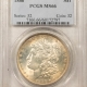 Dollars 1890-O $1 MORGAN DOLLAR – PCGS MS-63, FLASHY LUSTROUS & CHOICE! Dollars 1890-O $1 MORGAN DOLLAR – PCGS MS-63, FLASHY LUSTROUS & CHOICE!