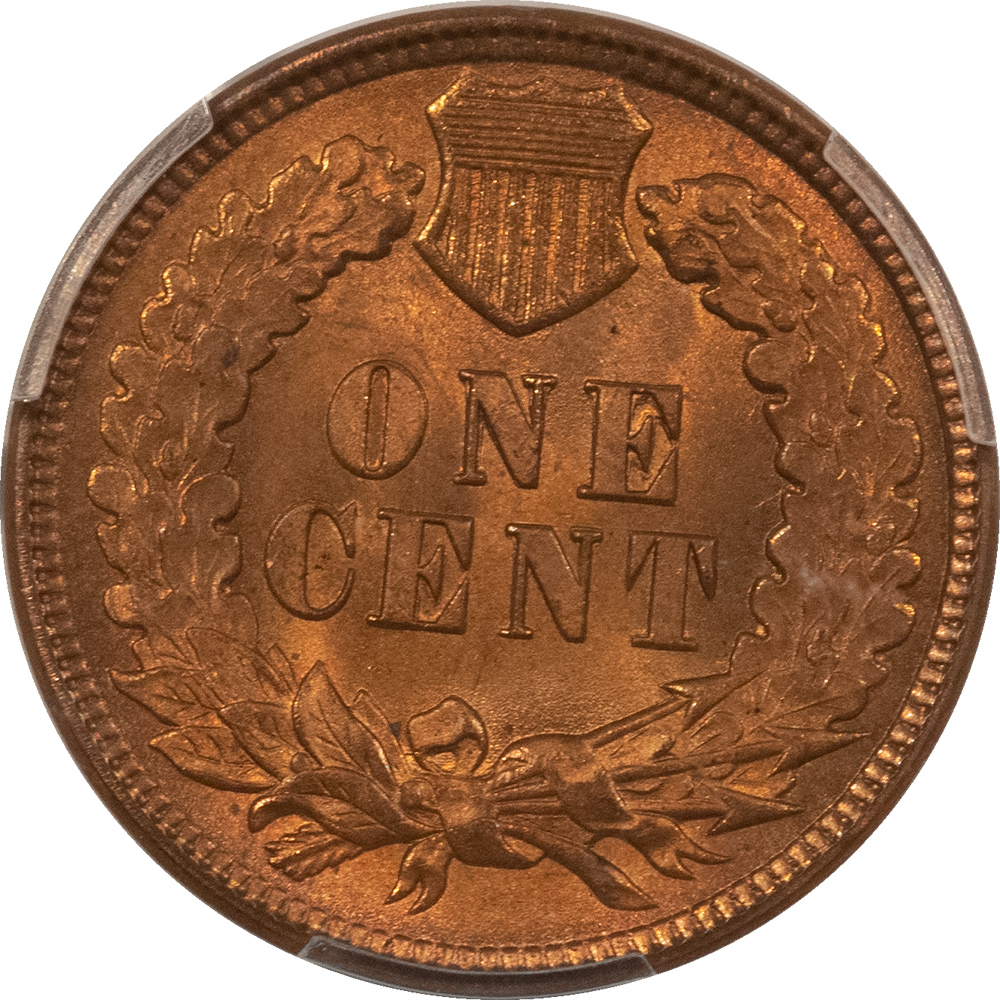 Indian 1889 INDIAN CENT – PCGS MS-65 RB GEM! Indian 1889 INDIAN CENT – PCGS MS-65 RB GEM!