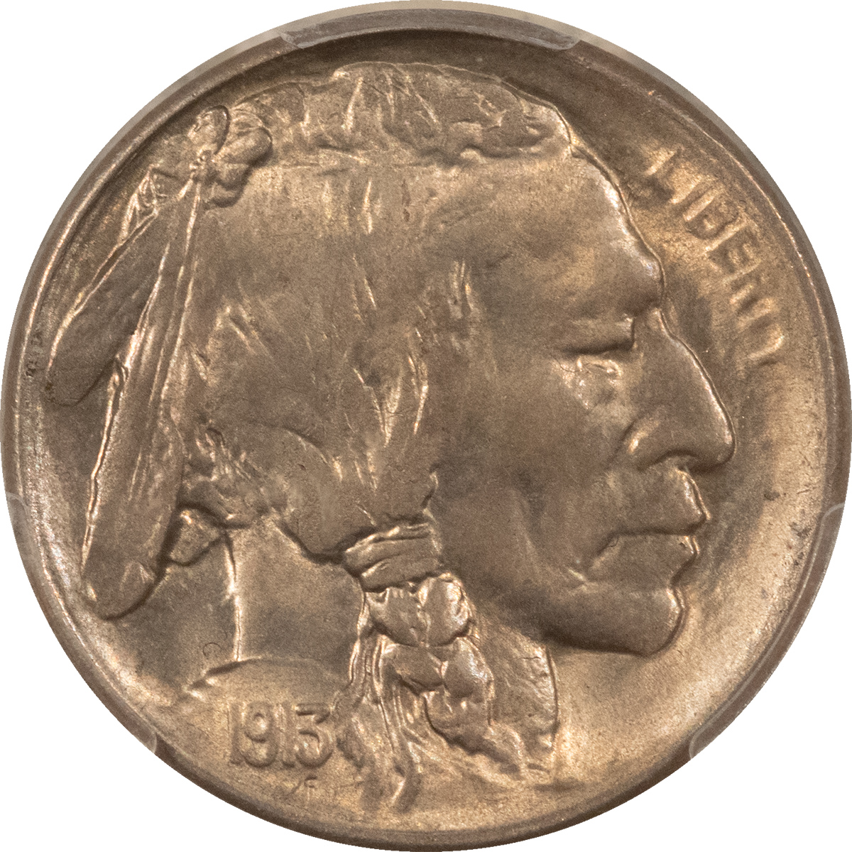 Buffalo Nickels 1913-S BUFFALO NICKEL TYPE 1 – PCGS MS-63 Buffalo Nickels 1913-S BUFFALO NICKEL TYPE 1 – PCGS MS-63