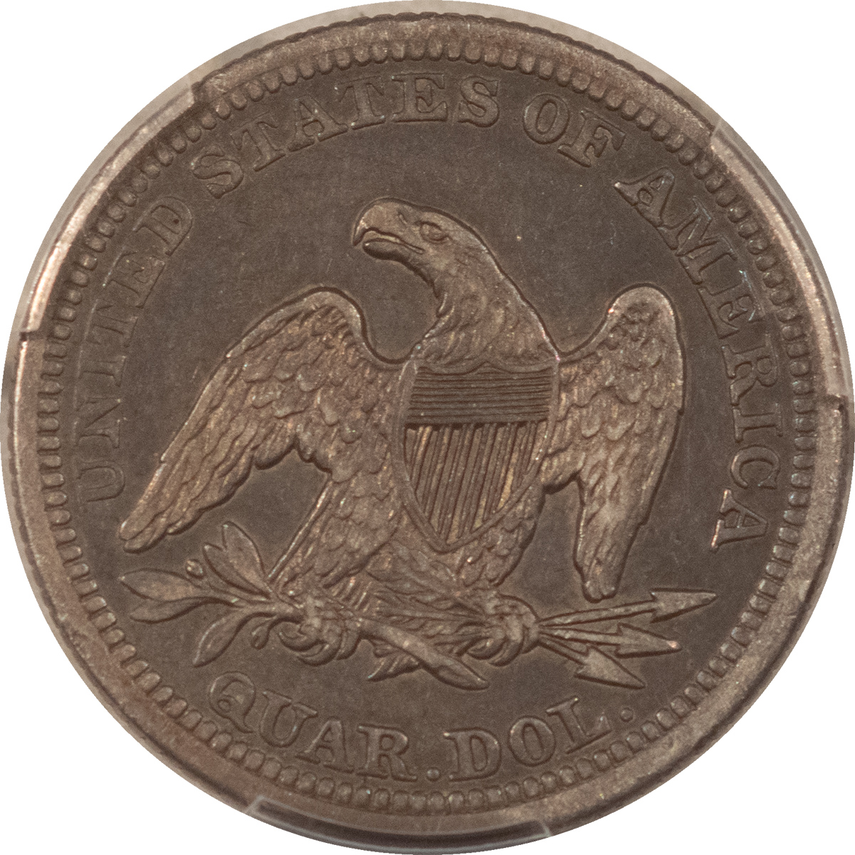 Liberty Seated Quarters 1851 SEATED LIBERTY QUARTER – PCGS VF-25, TOUGH DATE & LOW-POP! Liberty Seated Quarters 1851 SEATED LIBERTY QUARTER – PCGS VF-25, TOUGH DATE & LOW-POP!