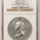 Exonumia 1882 G.A.R. WM 38mm 16TH ANNUAL ENCAMPMENT BALTIMORE, MD MEDAL – NGC MS-61 DPL Exonumia 1882 G.A.R. WM 38mm 16TH ANNUAL ENCAMPMENT BALTIMORE, MD MEDAL – NGC MS-61 DPL