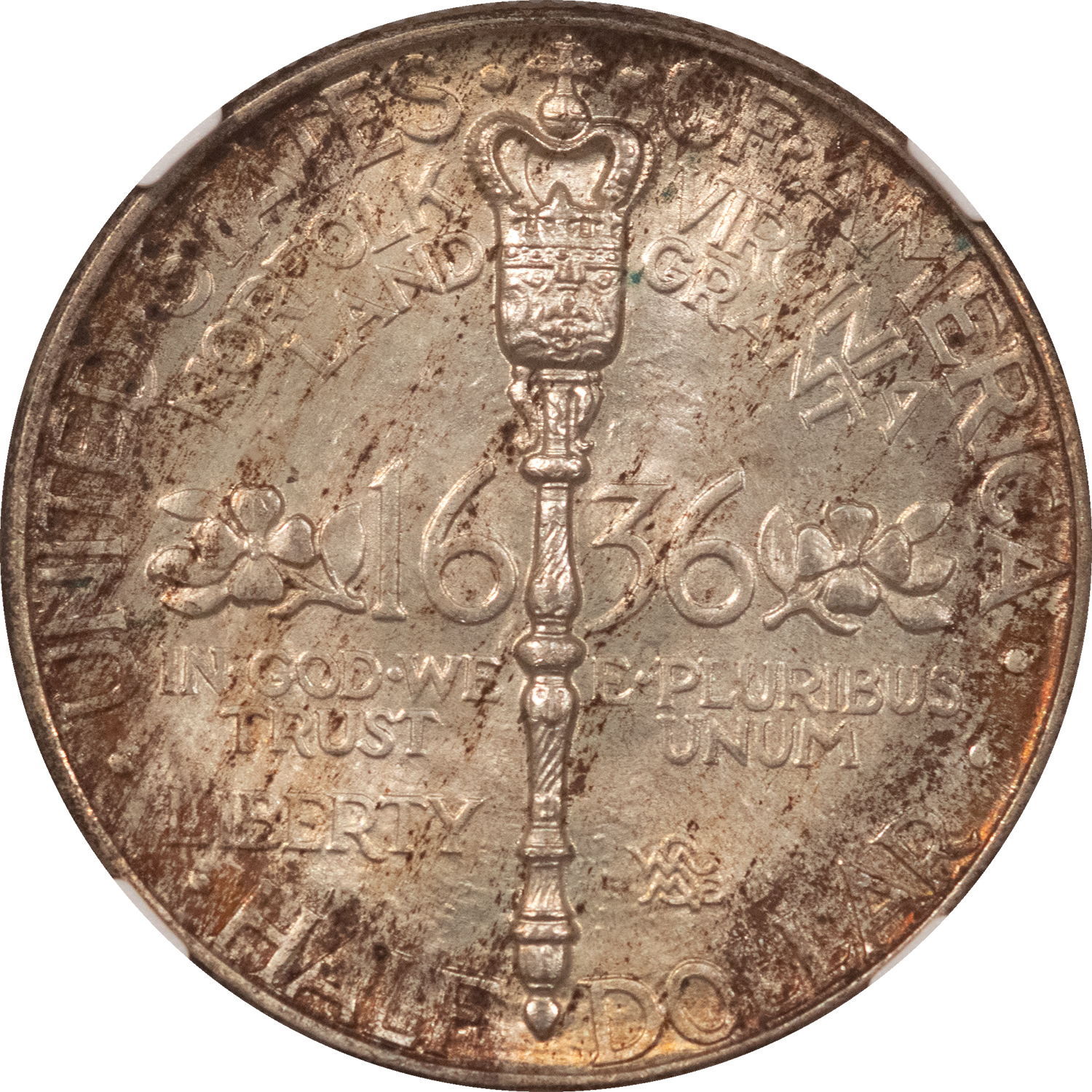 Early Commems 1936 NORFOLK COMMEMORATIVE HALF DOLLAR – NGC MS-67, FRESH, PRETTY REVERSE! Early Commems 1936 NORFOLK COMMEMORATIVE HALF DOLLAR – NGC MS-67, FRESH, PRETTY REVERSE!