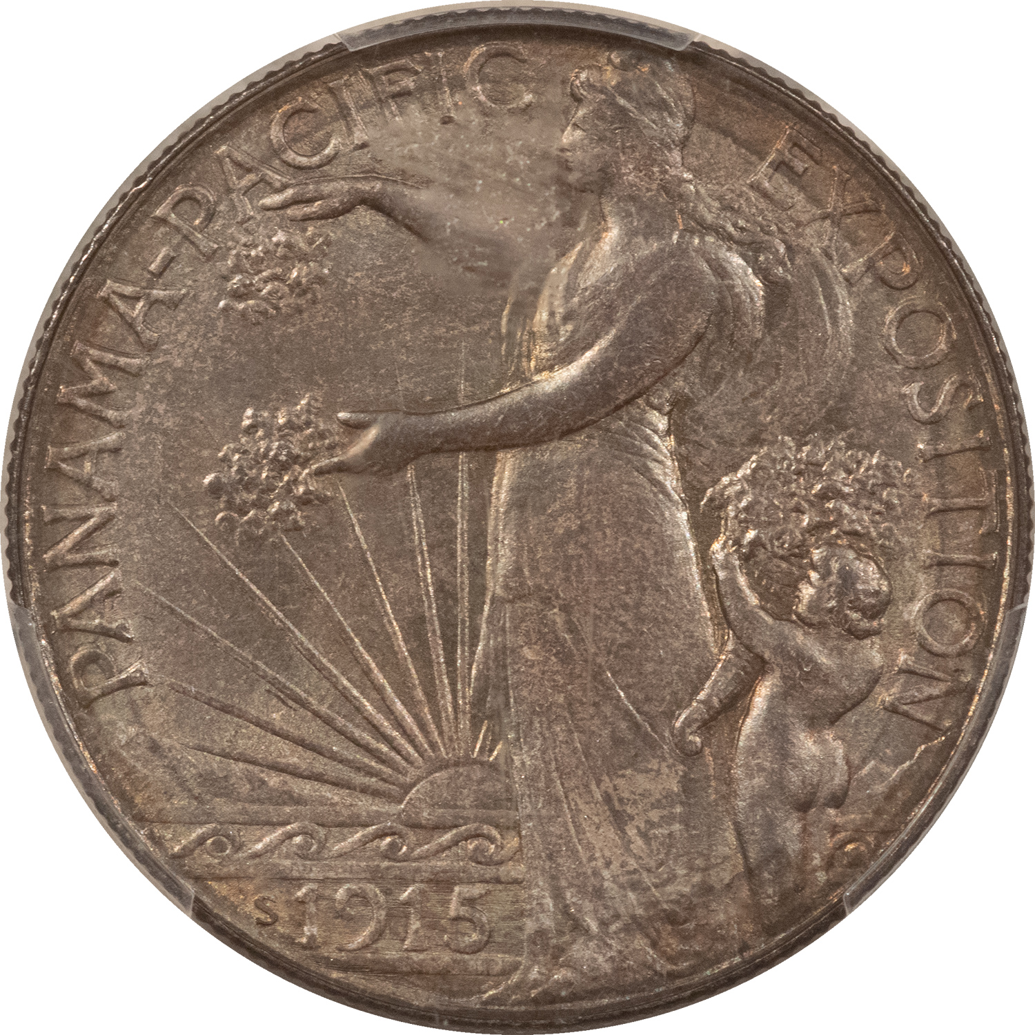Early Commems 1915-S PANAMA-PACIFIC COMMEMORATIVE HALF DOLLAR – PCGS MS-66, FRESH ORIGINAL GEM Early Commems 1915-S PANAMA-PACIFIC COMMEMORATIVE HALF DOLLAR – PCGS MS-66, FRESH ORIGINAL GEM