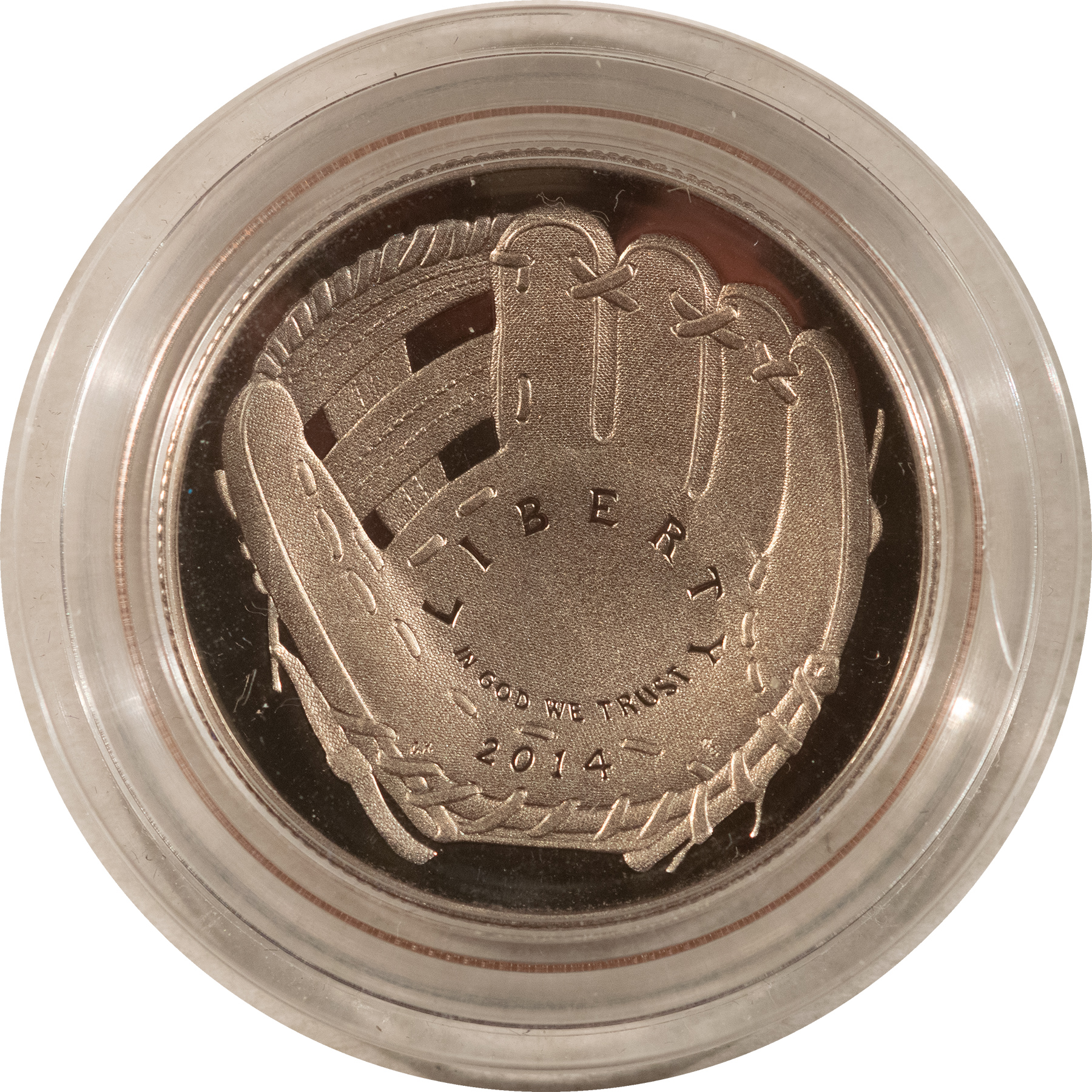 Modern Commems 2014-S U.S. PROOF BASEBALL COMMEMORATIVE HALF DOLLAR – GEM PROOF IN CAPSULE! Modern Commems 2014-S U.S. PROOF BASEBALL COMMEMORATIVE HALF DOLLAR – GEM PROOF IN CAPSULE!