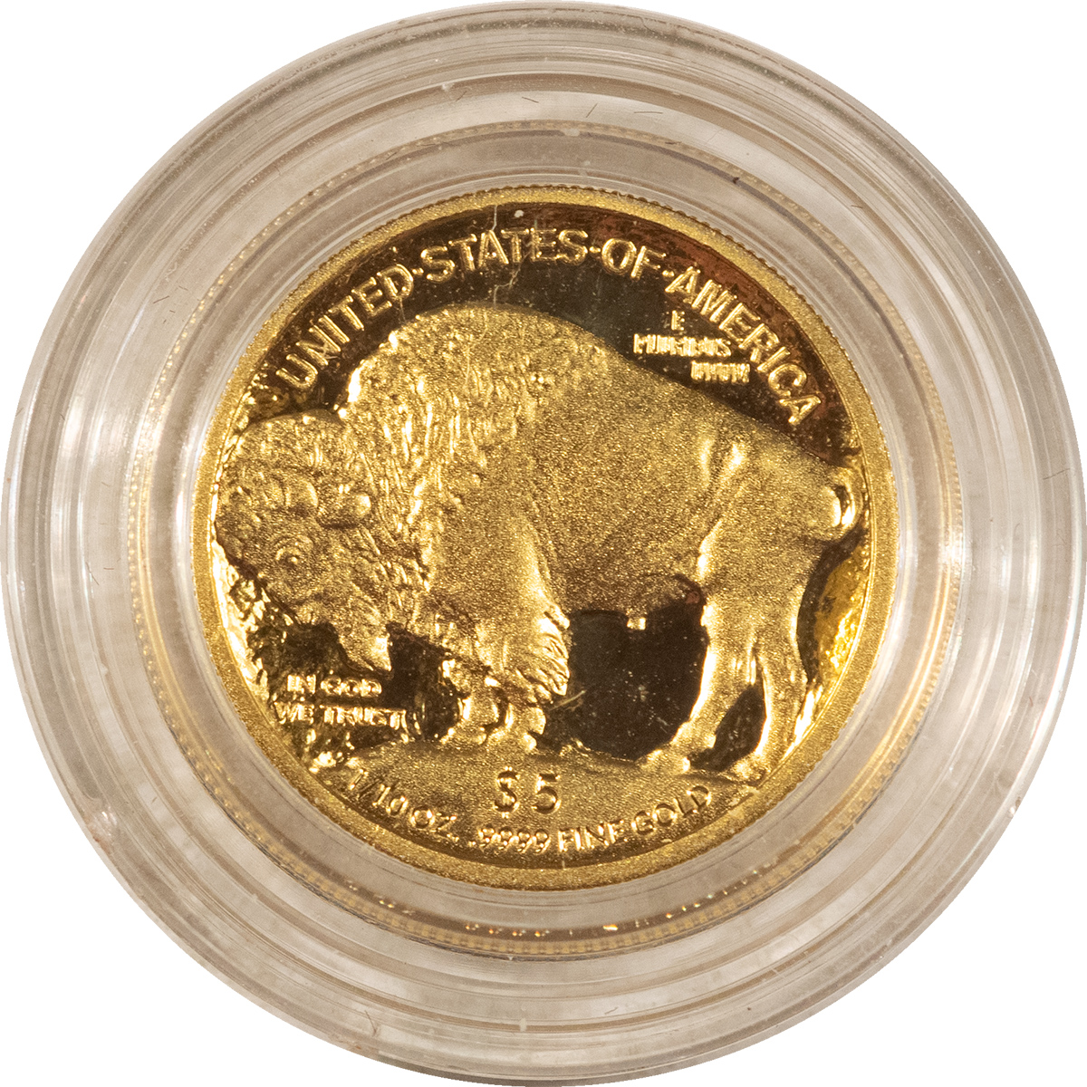 American Gold Eagles, Buffaloes, & Liberty Series 2008-W $5 1/10 OZ .9999 PROOF GOLD BUFFALO-FRESH GEM PROOF/OGP; ONLY YEAR ISSUED American Gold Eagles, Buffaloes, & Liberty Series 2008-W $5 1/10 OZ .9999 PROOF GOLD BUFFALO-FRESH GEM PROOF/OGP; ONLY YEAR ISSUED